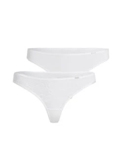 Hunkemöller Lot De 2 Strings Angie- Blanc -Hunkemoller Boutique 136470 5