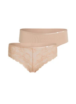 Hunkemöller Lot De 2 Slips Brésiliens Angie- Beige -Hunkemoller Boutique 136476 5