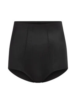 Hunkemöller Culotte Taille Haute Avec Gaine Sculptante En Dentelle Scuba- Noir -Hunkemoller Boutique 160845 5