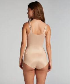 Hunkemöller Body Sculptant En Dentelle Scuba- Beige -Hunkemoller Boutique 161251 4