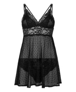 Hunkemöller Babydoll Beatriz- Noir 8 Hunkemöller Babydoll Beatriz- Noir -Hunkemoller Boutique 169282 5