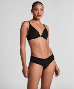 Hunkemöller Slip Brésilien En Forme De V London- Noir
