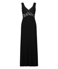 Hunkemöller Nuisette Nora Dentelle Longue- Noir -Hunkemoller Boutique 174371 5