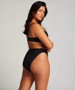 Hunkemöller Slip De Bikini Rio Scallop- Noir -Hunkemoller Boutique 191280 4