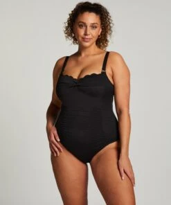 Hunkemöller Maillot De Bain Scallop- Noir -Hunkemoller Boutique 191348 12