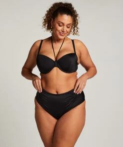 Hunkemöller Slip De Bikini Luxe- Noir -Hunkemoller Boutique 191519 12