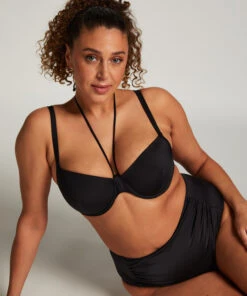 Hunkemöller Slip De Bikini Luxe- Noir -Hunkemoller Boutique 191519 16