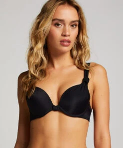Hunkemöller Haut De Bikini Push-up Luxe Taille A - E- Noir