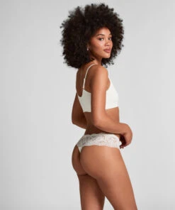 Hunkemöller String Boxer Florence- Blanc -Hunkemoller Boutique 196688 4