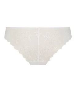 Hunkemöller Slip Brésilien IInvisible Lace Back- Blanc -Hunkemoller Boutique 201014 6