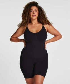 Hunkemöller Body Slimmer Sans Couture Mise En Forme Pour Les Cuisses- Noir -Hunkemoller Boutique 202141 12