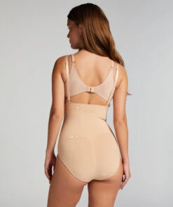 Hunkemöller Culotte Taille Haute Sans Couture- Beige -Hunkemoller Boutique 202142 4