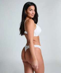 Hunkemöller String Marine- Blanc -Hunkemoller Boutique 202517 4