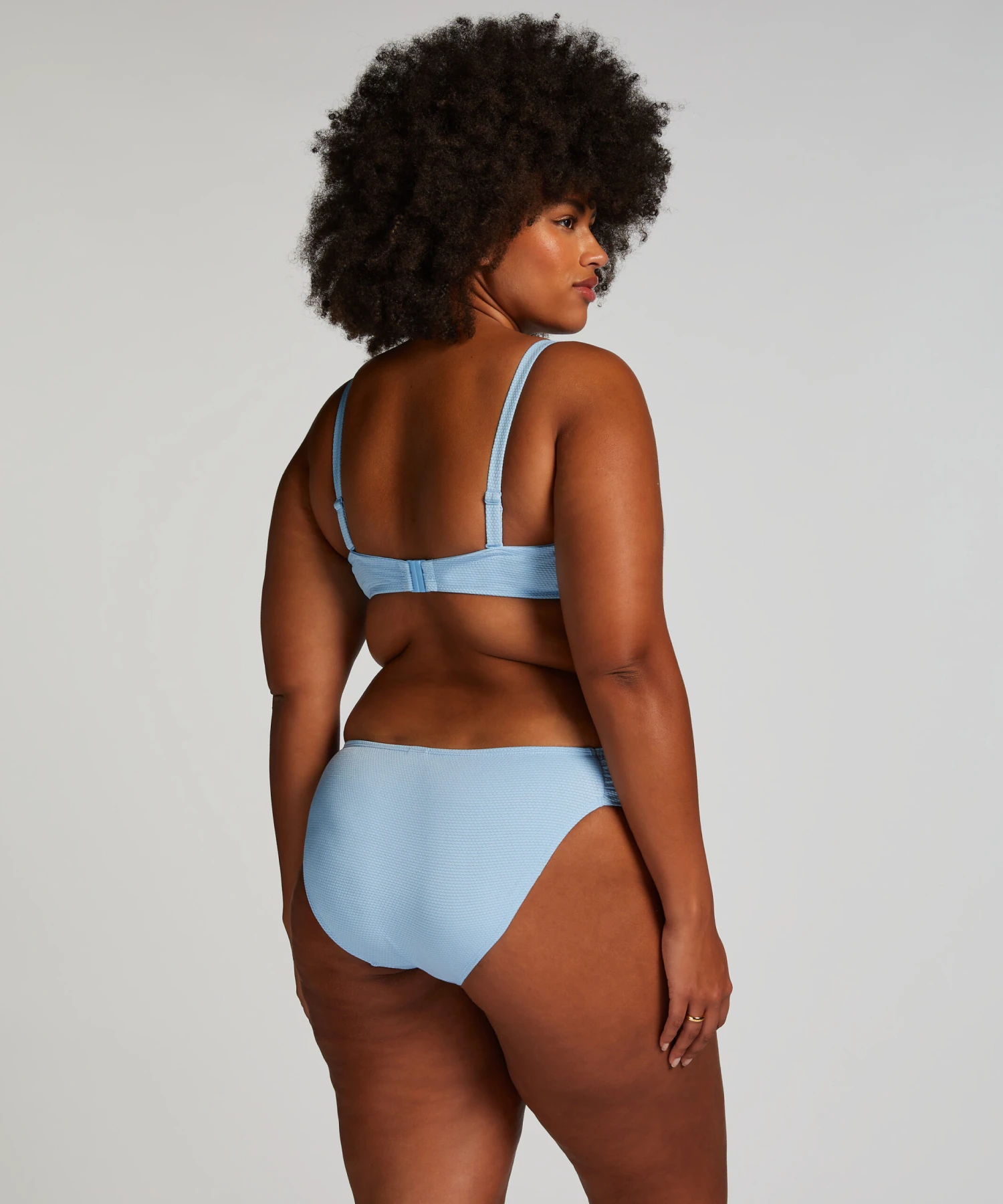Hunkemöller Slip De Bikini Rio Scallop- Bleu 5 Hunkemöller Slip De Bikini Rio Scallop- Bleu – Image 5