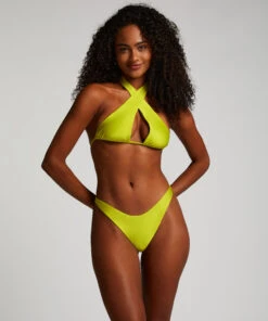 Hunkemöller Haut De Bikini Triangle Luxe Multi Way- Vert -Hunkemoller Boutique 204892 3
