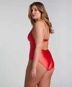 Hunkemöller Maillot De Bain Shaping Luxe- Rouge -Hunkemoller Boutique 204899 4