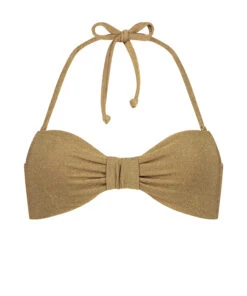 Hunkemöller Haut De Bikini Bandeau Goldie Shimmer- Jaune -Hunkemoller Boutique 204909 5