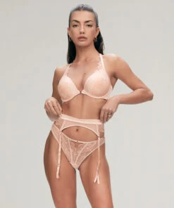 Hunkemöller Porte-jarretelles Sher- Rose