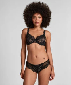 Hunkemöller Soutien-gorge à Armatures Non-préformé Daisy- Noir -Hunkemoller Boutique 205440 12