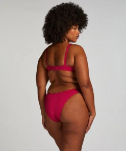 Hunkemöller Slip De Bikini Échancrés Scallop- Rose -Hunkemoller Boutique 205597 13