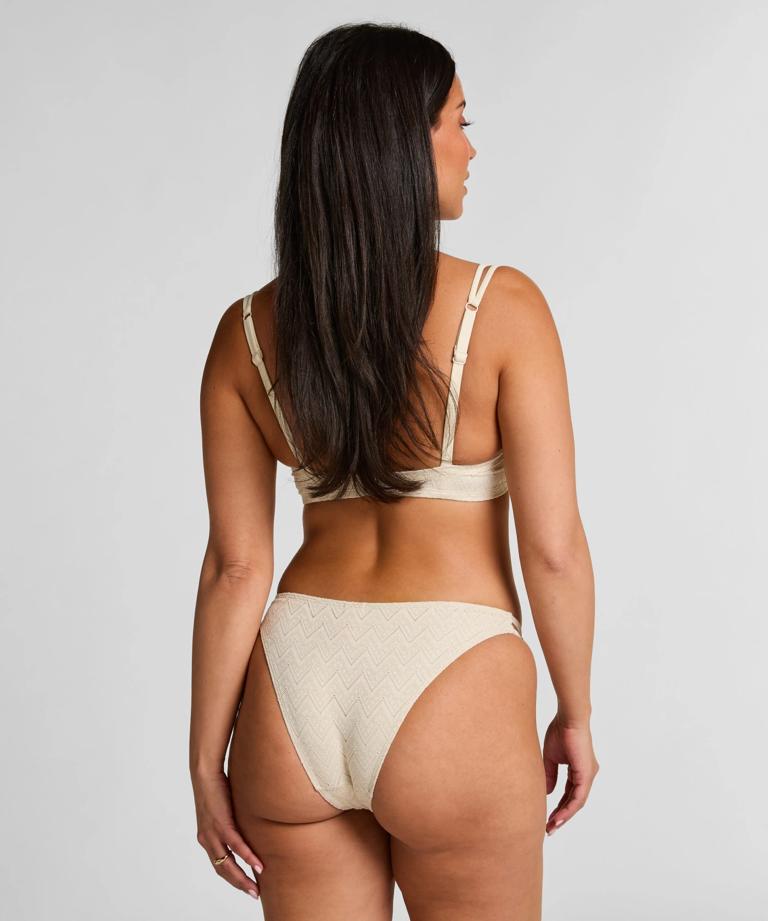 Hunkemöller Slip De Bikini Crochet- Blanc 3 Hunkemöller Slip De Bikini Crochet- Blanc – Image 3