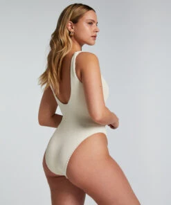 Hunkemöller Maillot De Bain Shaping Crinkle- Noir -Hunkemoller Boutique 205668 4