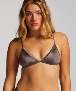 Hunkemöller Haut De Bikini Triangle Luna- Gris