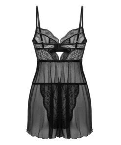 Hunkemöller Babydoll Isabelle- Noir -Hunkemoller Boutique 205820 6