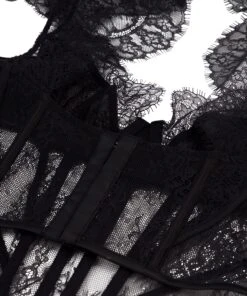 Hunkemöller Haut Tissé Lace Camille- Noir -Hunkemoller Boutique 205879 16