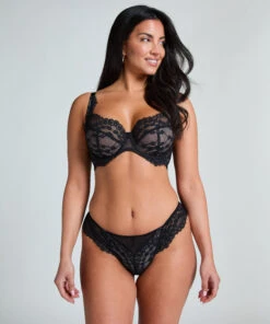 Hunkemöller String Daisy- Noir
