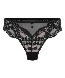 Hunkemöller String Daisy- Noir -Hunkemoller Boutique 206017 5