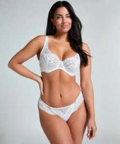 Hunkemöller String Daisy- Blanc