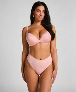 Hunkemöller Soutien-gorge à Armatures Préformé Push-up Smooth- Rose -Hunkemoller Boutique 206749 3