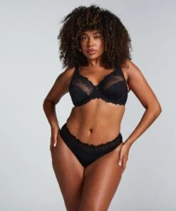Hunkemöller Boxer String Diva- Noir