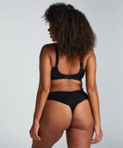 Hunkemöller Boxer String Diva- Noir -Hunkemoller Boutique 206878 4