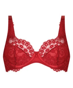 Hunkemöller Soutien-gorge à Armatures Non-préformé Daisy- Rouge -Hunkemoller Boutique 300316 5