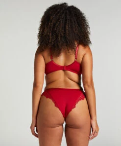 Hunkemöller Slip Brésilien Charlotta- Rouge -Hunkemoller Boutique 300355 4