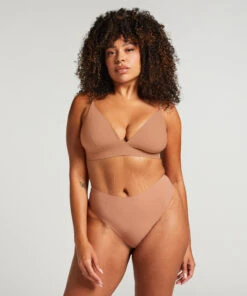 Hunkemöller String Smooth- Marron