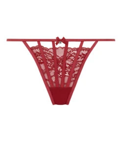 Hunkemöller String Maxime- Rouge -Hunkemoller Boutique 300822 5