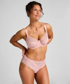 Hunkemöller Slip Taille Haute Sophie- Rose
