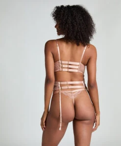 Hunkemöller Porte-jarretelles Nisha- Beige -Hunkemoller Boutique 301137 4