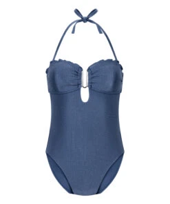Hunkemöller Maillot De Bain Bandeau En Sardinia - Bleu -Hunkemoller Boutique 301252 5