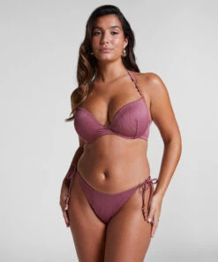 Hunkemöller Slip De Bikini Échancrés Cozumel- Violet