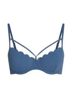 Hunkemöller Haut De Bikini Préformé à Armatures Scallop- Bleu 14 Hunkemöller Haut De Bikini Préformé à Armatures Scallop- Bleu -Hunkemoller Boutique 301276 5