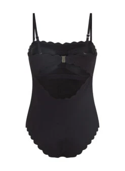 Hunkemöller Maillot De Bain Bandeau Scallop- Noir -Hunkemoller Boutique 301279 6