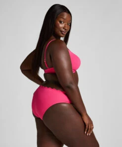 Hunkemöller Haut De Bikini Préformé à Armatures Scallop- Rose -Hunkemoller Boutique 301323 13