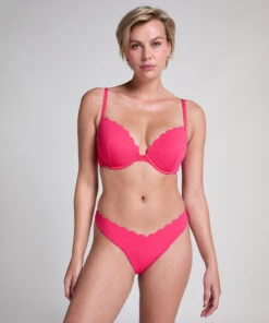 Hunkemöller Haut De Bikini Préformé à Armatures Scallop- Rose -Hunkemoller Boutique 301323 3