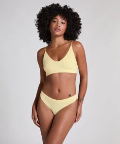 Hunkemöller String échancré Dianne- Jaune