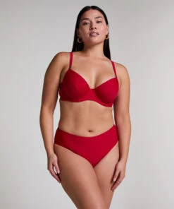 Hunkemöller Bas De Bikini Midi Luna Rio- Rouge