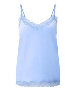 Hunkemöller Camisole Velours Dentelle- Bleu -Hunkemoller Boutique 301456 5